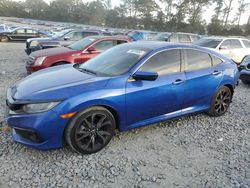 Salvage cars for sale at Byron, GA auction: 2019 Honda Civic Sport