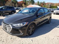 2018 Hyundai Elantra SEL en venta en Mendon, MA