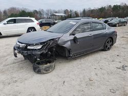 Salvage cars for sale at Charles City, VA auction: 2017 Honda Accord Touring