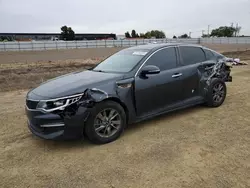 KIA Optima salvage cars for sale: 2016 KIA Optima LX