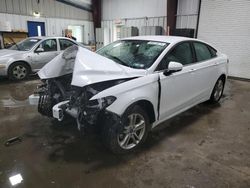 Salvage cars for sale at West Mifflin, PA auction: 2018 Ford Fusion SE