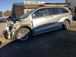 Salvage cars for sale at auction: 2022 Toyota Sienna XLE