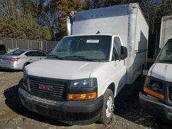 Salvage trucks for sale at Waldorf, MD auction: 2023 GMC Savana Cutaway G3500