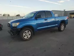 Salvage cars for sale at Dunn, NC auction: 2007 Toyota Tundra Double Cab SR5