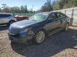 Salvage cars for sale at Riverview, FL auction: 2013 Lincoln MKS