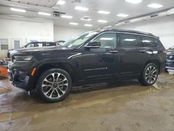 Salvage cars for sale at Davison, MI auction: 2021 Jeep Grand Cherokee L Overland