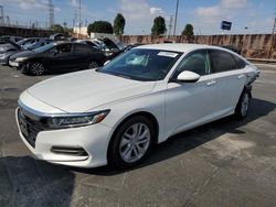 Salvage cars for sale at Wilmington, CA auction: 2019 Honda Accord LX