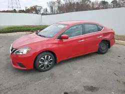 Nissan Sentra s salvage cars for sale: 2017 Nissan Sentra S