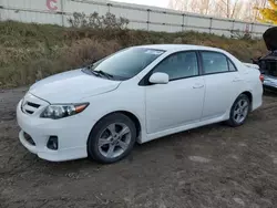 Salvage cars for sale at Davison, MI auction: 2011 Toyota Corolla Base