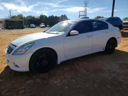 Salvage cars for sale at China Grove, NC auction: 2012 Infiniti G25 Base