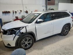 Toyota Highlander salvage cars for sale: 2016 Toyota Highlander XLE