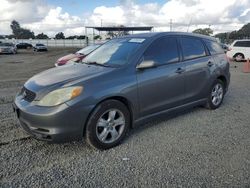 Toyota Matrix salvage cars for sale: 2004 Toyota Corolla Matrix XR