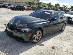 Salvage cars for sale at Opa Locka, FL auction: 2016 BMW 328 I Sulev