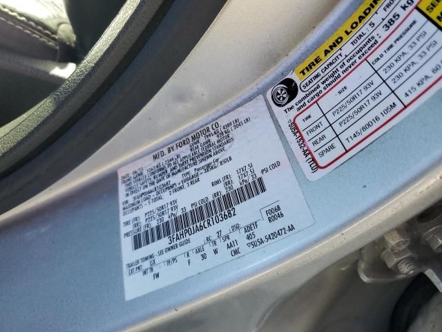 2012 Ford Fusion SEL