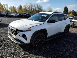 Salvage cars for sale from Copart Portland, OR: 2022 Hyundai Tucson N Line