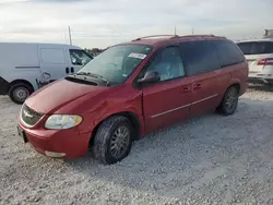 Salvage cars for sale at Taylor, TX auction: 2004 Chrysler Town & Country Limited