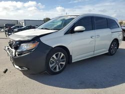 Salvage cars for sale at Orlando, FL auction: 2015 Honda Odyssey Touring