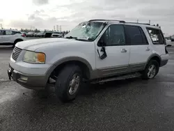 Salvage cars for sale at Rancho Cucamonga, CA auction: 2004 Ford Expedition Eddie Bauer