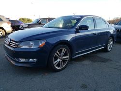 Volkswagen salvage cars for sale: 2014 Volkswagen Passat SEL