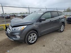 Salvage cars for sale at Houston, TX auction: 2019 Ford Escape SE