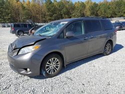 Toyota Sienna xle salvage cars for sale: 2011 Toyota Sienna XLE