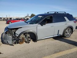 Nissan salvage cars for sale: 2022 Nissan Pathfinder Platinum