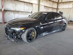 Salvage cars for sale from Copart Phoenix, AZ: 2018 Alfa Romeo Giulia Quadrifoglio