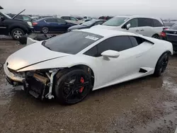 Lamborghini salvage cars for sale: 2017 Lamborghini Huracan