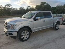 Ford salvage cars for sale: 2018 Ford F150 Supercrew