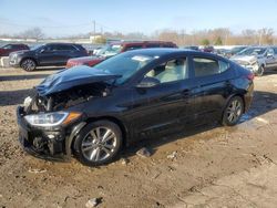 Salvage cars for sale at Louisville, KY auction: 2018 Hyundai Elantra SEL