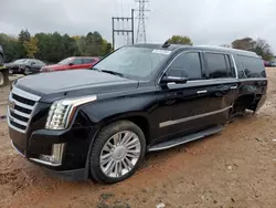 Cadillac salvage cars for sale: 2017 Cadillac Escalade ESV Luxury