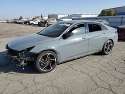 Salvage cars for sale at Bakersfield, CA auction: 2022 Hyundai Elantra N Line