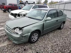 Hyundai Accent GL salvage cars for sale: 2003 Hyundai Accent GL