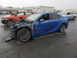 Lexus is 500 f s salvage cars for sale: 2022 Lexus IS 500 F Sport