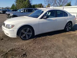 BMW 7 Series Vehiculos salvage en venta: 2008 BMW 750 I