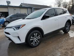 Salvage cars for sale at York Haven, PA auction: 2018 Toyota Rav4 LE