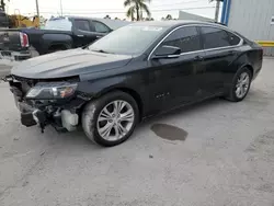 Chevrolet salvage cars for sale: 2015 Chevrolet Impala LT