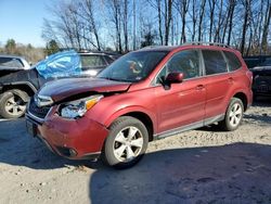 Salvage cars for sale at Candia, NH auction: 2014 Subaru Forester 2.5I Limited