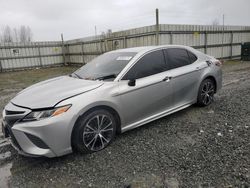 Toyota salvage cars for sale: 2019 Toyota Camry Hybrid