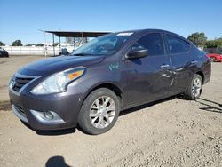 Nissan salvage cars for sale: 2015 Nissan Versa S