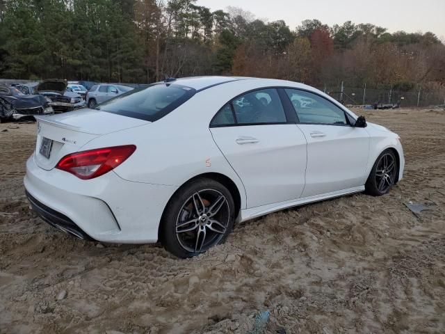 2018 Mercedes-Benz CLA 250 4matic