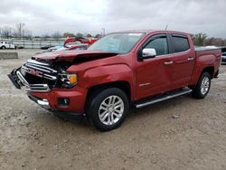 Salvage cars for sale at Louisville, KY auction: 2016 GMC Canyon SLT