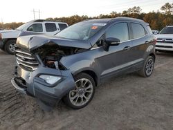 Salvage cars for sale at Greenwell Springs, LA auction: 2021 Ford Ecosport Titanium