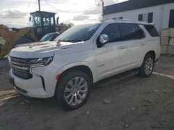 Chevrolet salvage cars for sale: 2022 Chevrolet Tahoe K1500 Premier