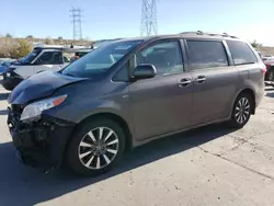 Toyota salvage cars for sale: 2020 Toyota Sienna XLE