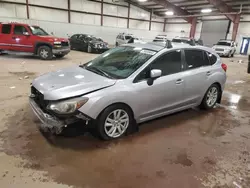 Subaru Impreza Vehiculos salvage en venta: 2016 Subaru Impreza Premium