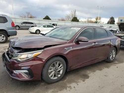 KIA salvage cars for sale: 2020 KIA Optima LX