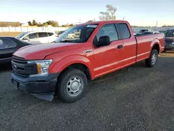 Salvage cars for sale at American Canyon, CA auction: 2018 Ford F150 Super Cab