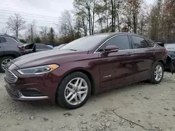 Carros salvage sin ofertas aún a la venta en subasta: 2018 Ford Fusion SE Hybrid