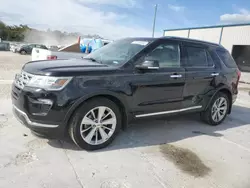 Salvage cars for sale at Apopka, FL auction: 2019 Ford Explorer Limited